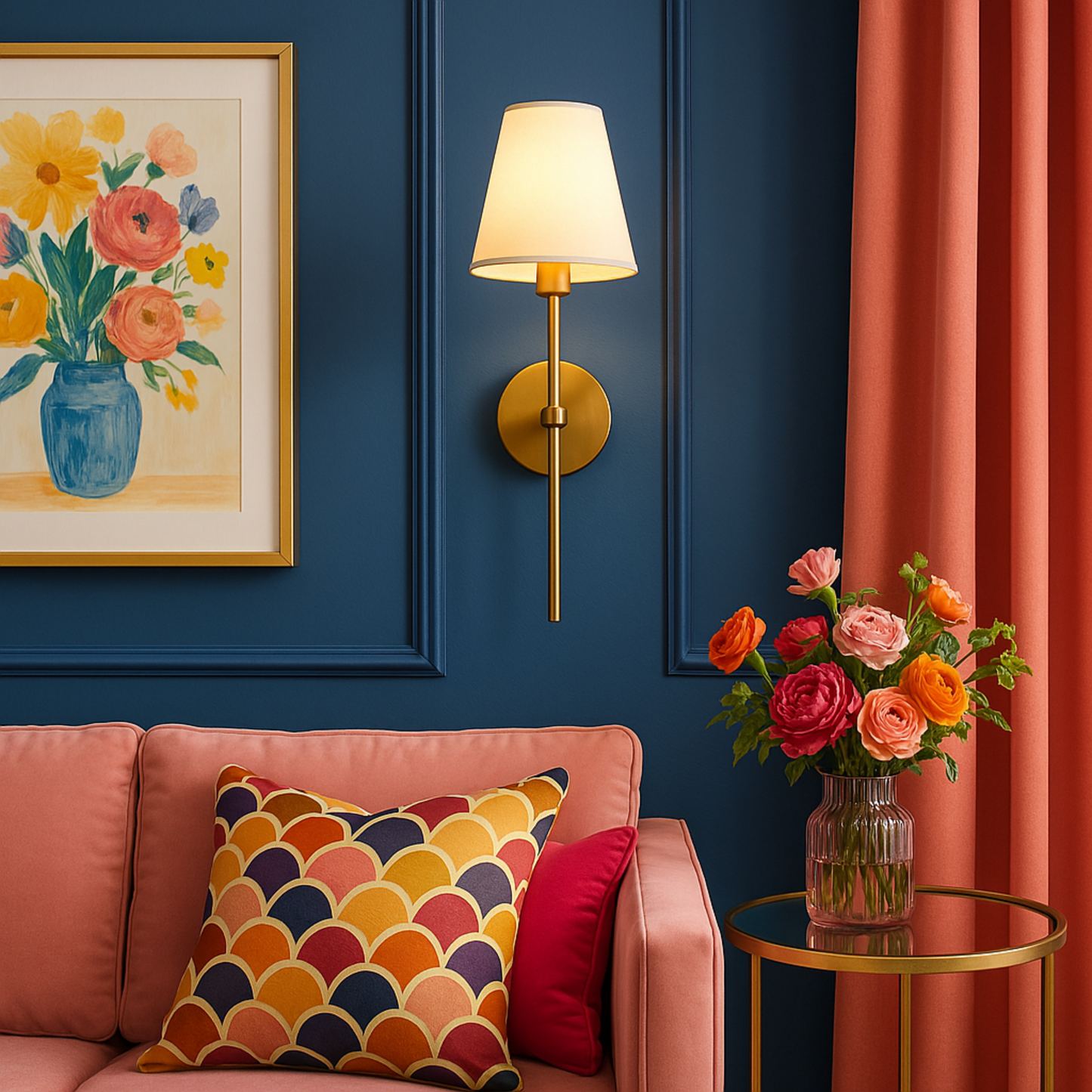 Astra Wireless Adhesive Wall Sconce